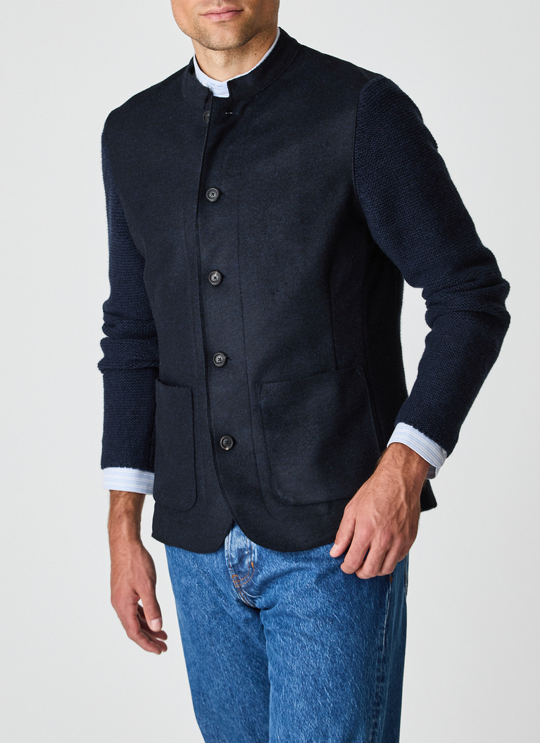StrickjackeDeep Sea Frontansicht