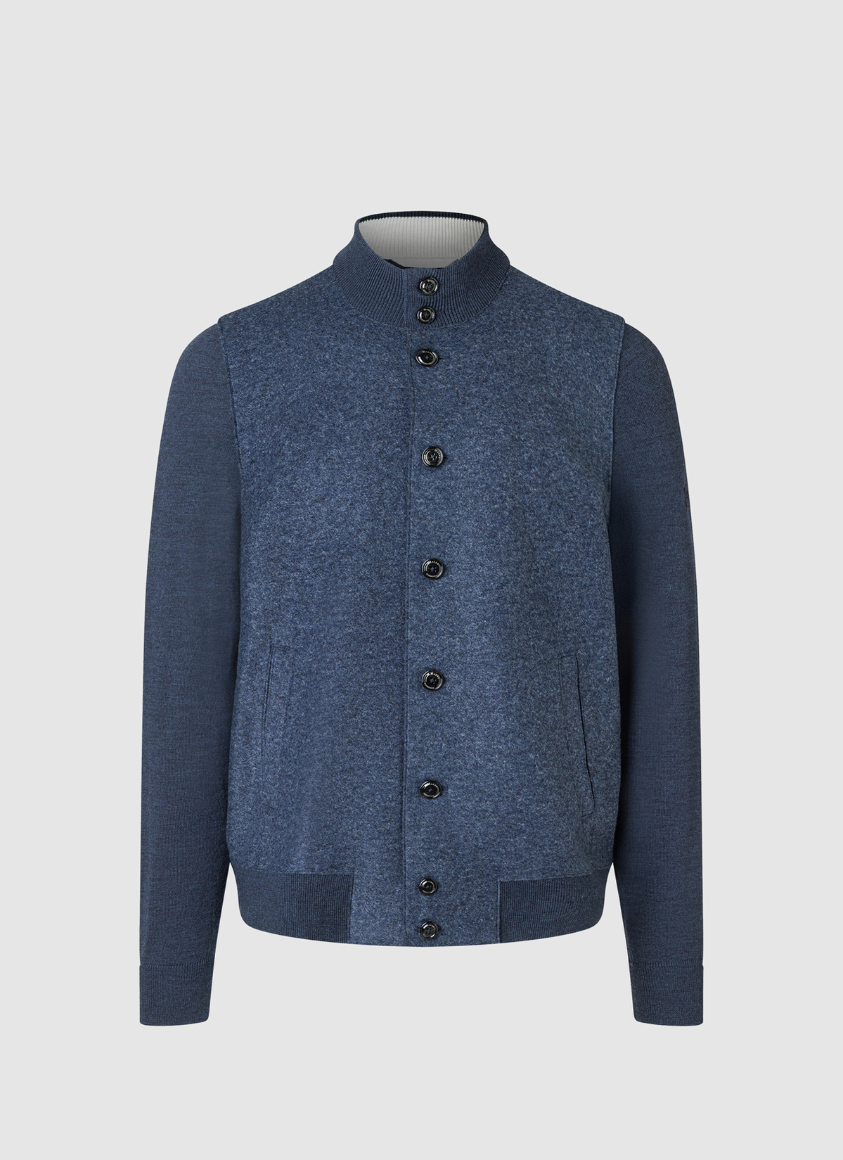 Strickjacke Knopf 1/1 Arm, Nightfall Blue 