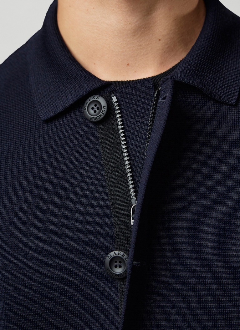 OVERSHIRT, Navy Detailansicht 2