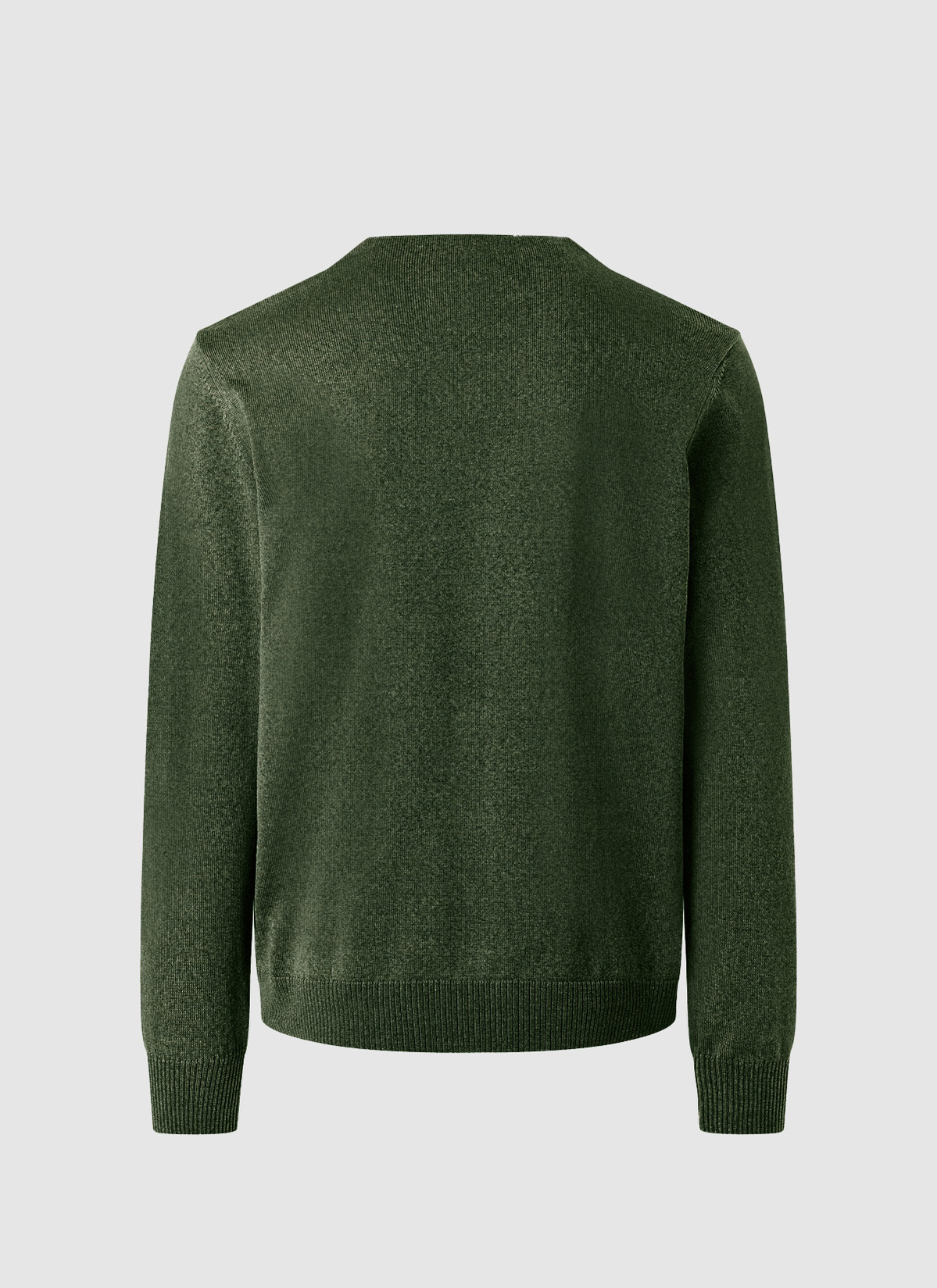 Strick Cardigan 1/1 Arm, Moos Garden Rückansicht