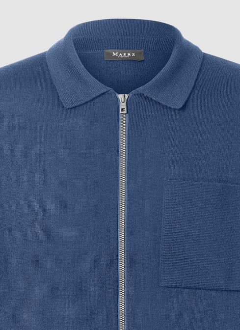 Strickjacke Zip 1/1 Arm width=