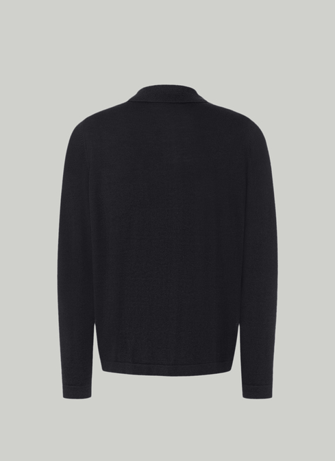 Strickjacke Zip 1/1 Arm width=