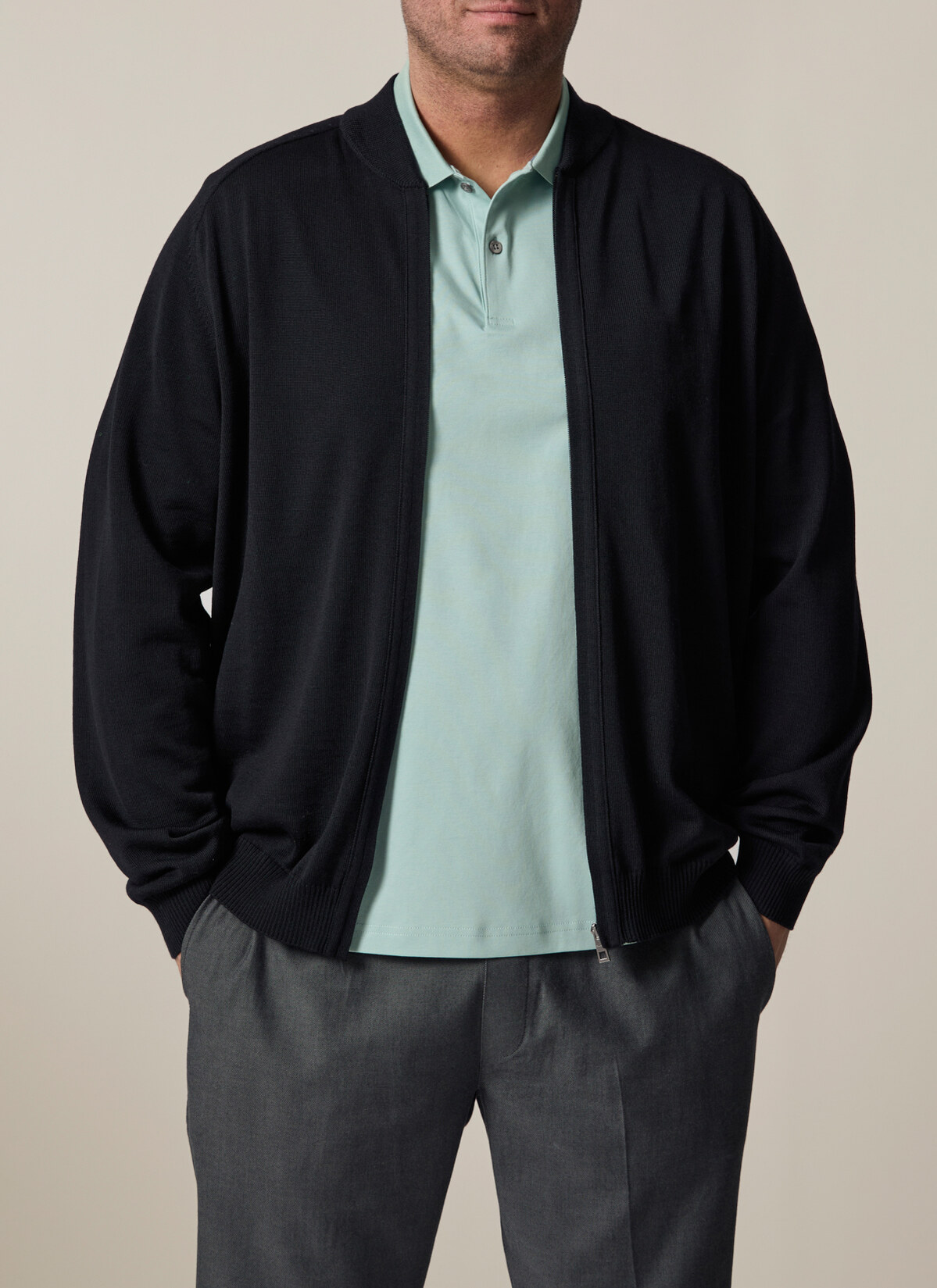 Jacke/Blouson, Black Frontansicht