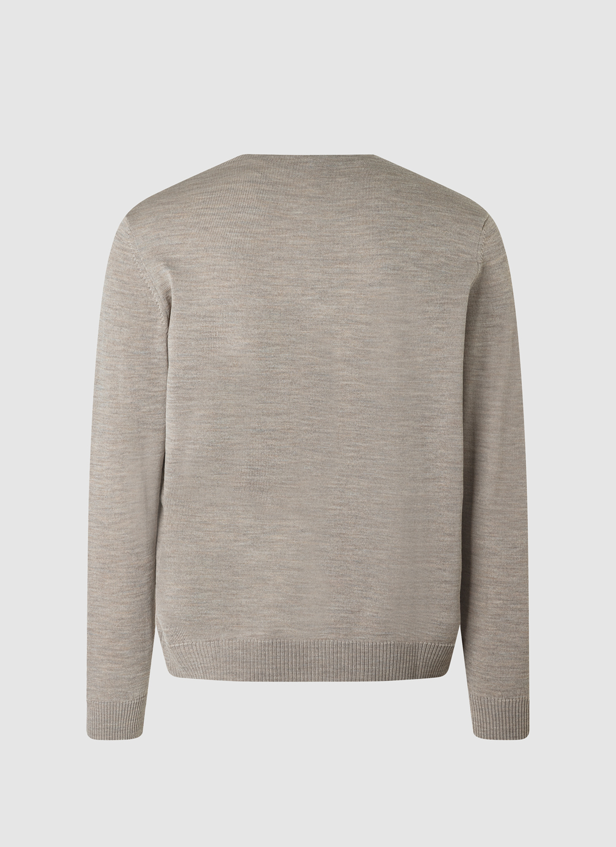 Strick Cardigan 1/1 Arm, Iced Latte Rückansicht