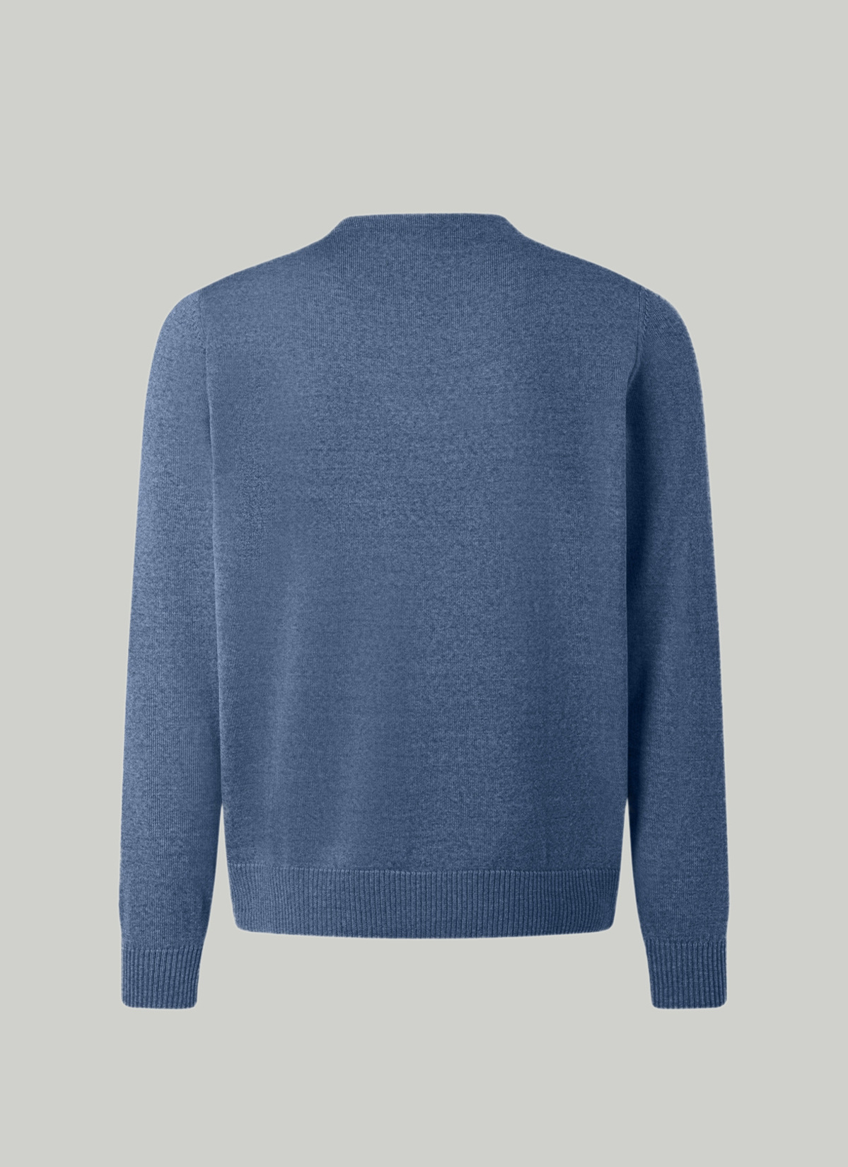 Strick Cardigan 1/1 Arm, Nimes Blue Rückansicht