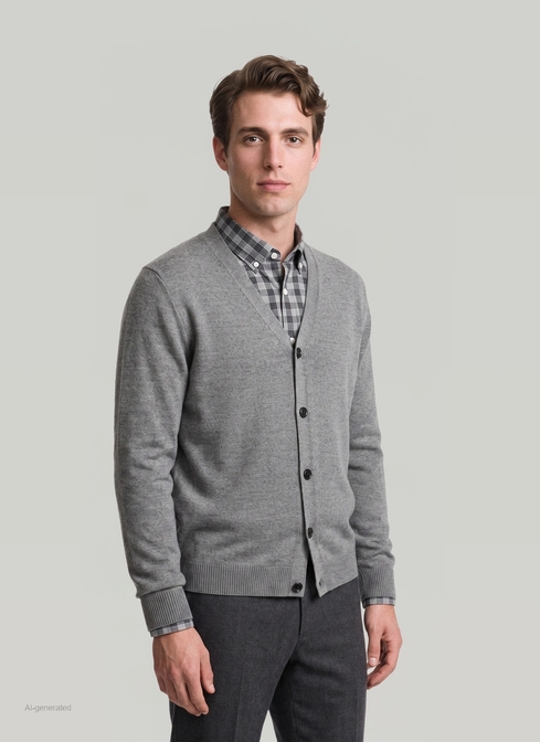 Strick Cardigan 1/1 Arm width=