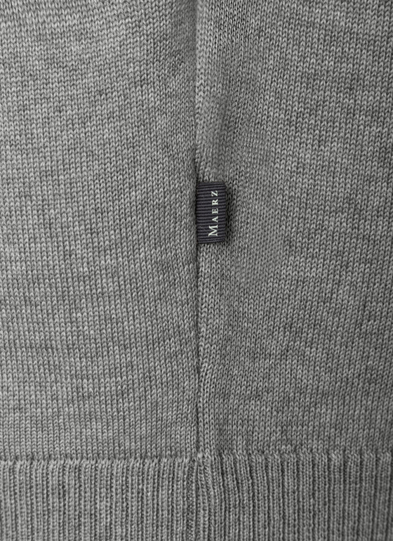 Strick Cardigan 1/1 Arm Shark Skin Frontansicht
