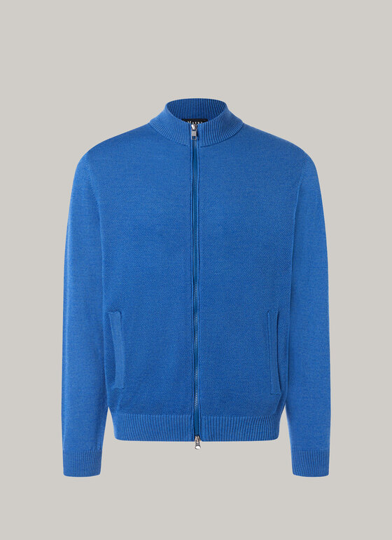 Jacke Blue Feather Frontansicht