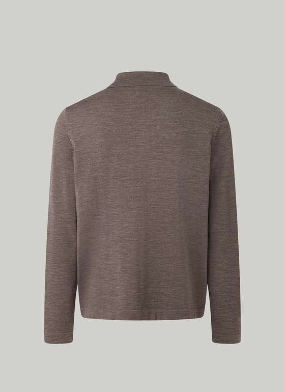 Strickjacke 1/1 Arm Brownie Frontansicht