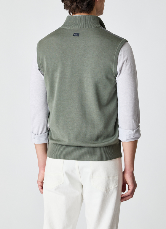 Weste Foggy Teal Frontansicht