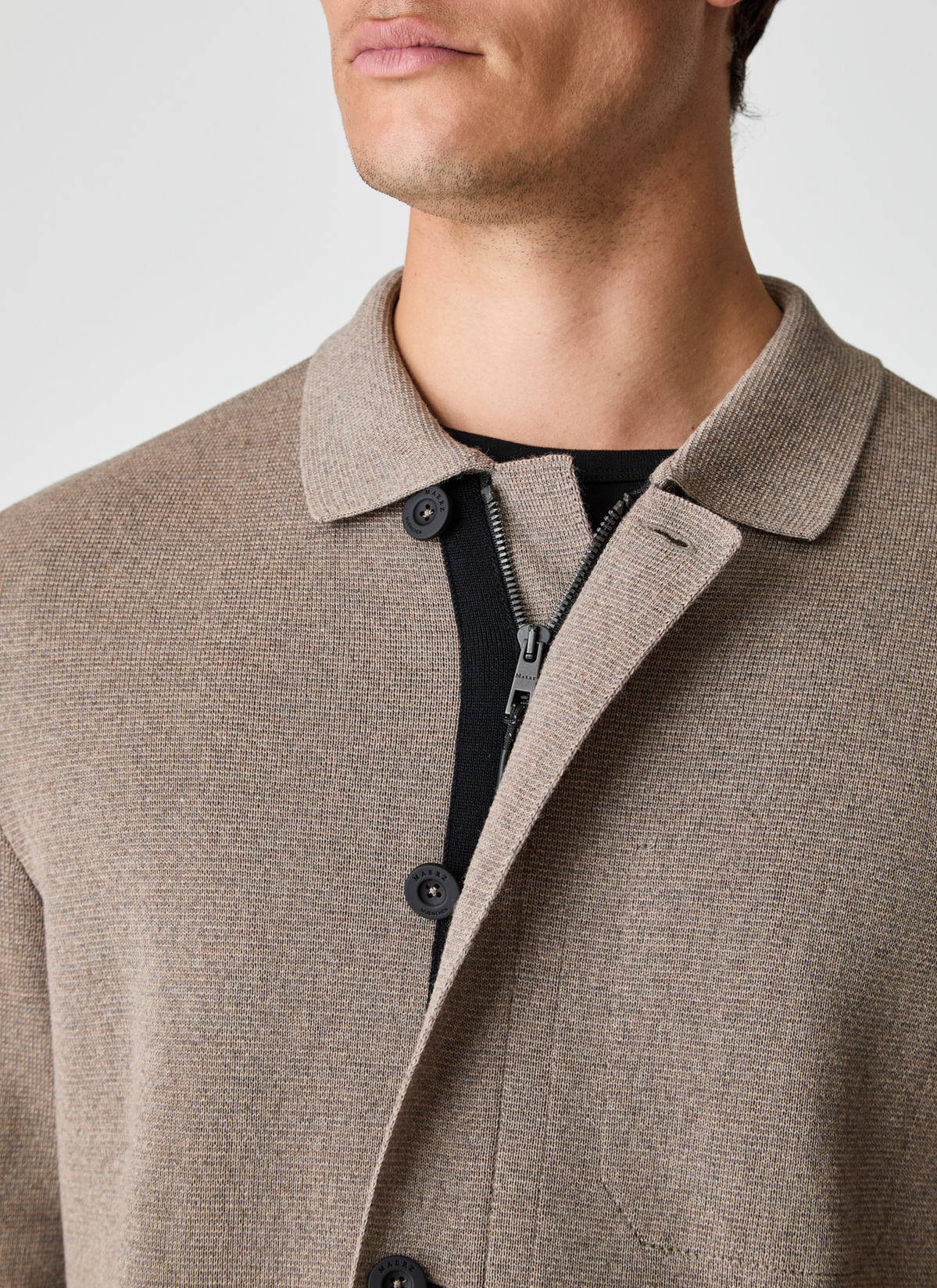 Strickjacke Knopf 1/1 Arm, Twig Detailansicht 2