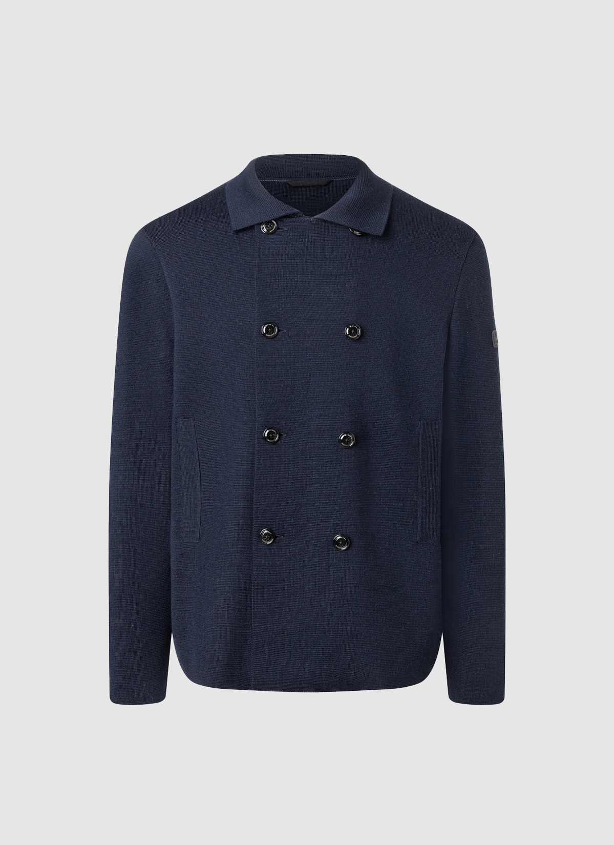 Strick Blazer, Navy 