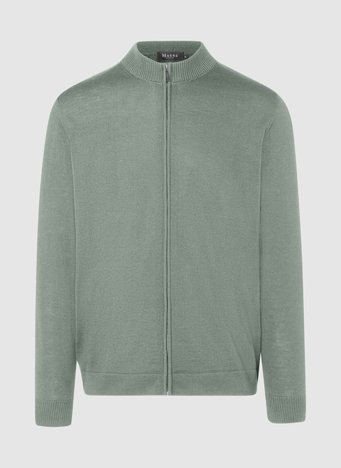 Strickjacke Zip 1/1 Arm width=