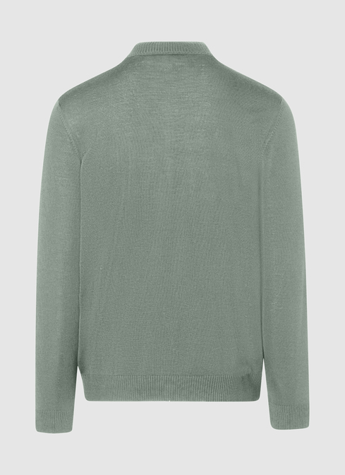 Strickjacke Zip 1/1 Arm width=