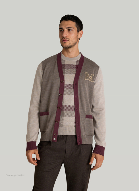 Strick Cardigan 1/1 Arm width=