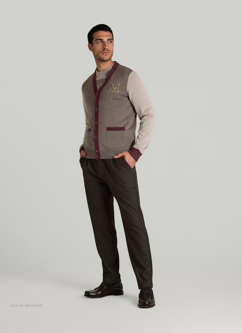 Strick Cardigan 1/1 Arm width=