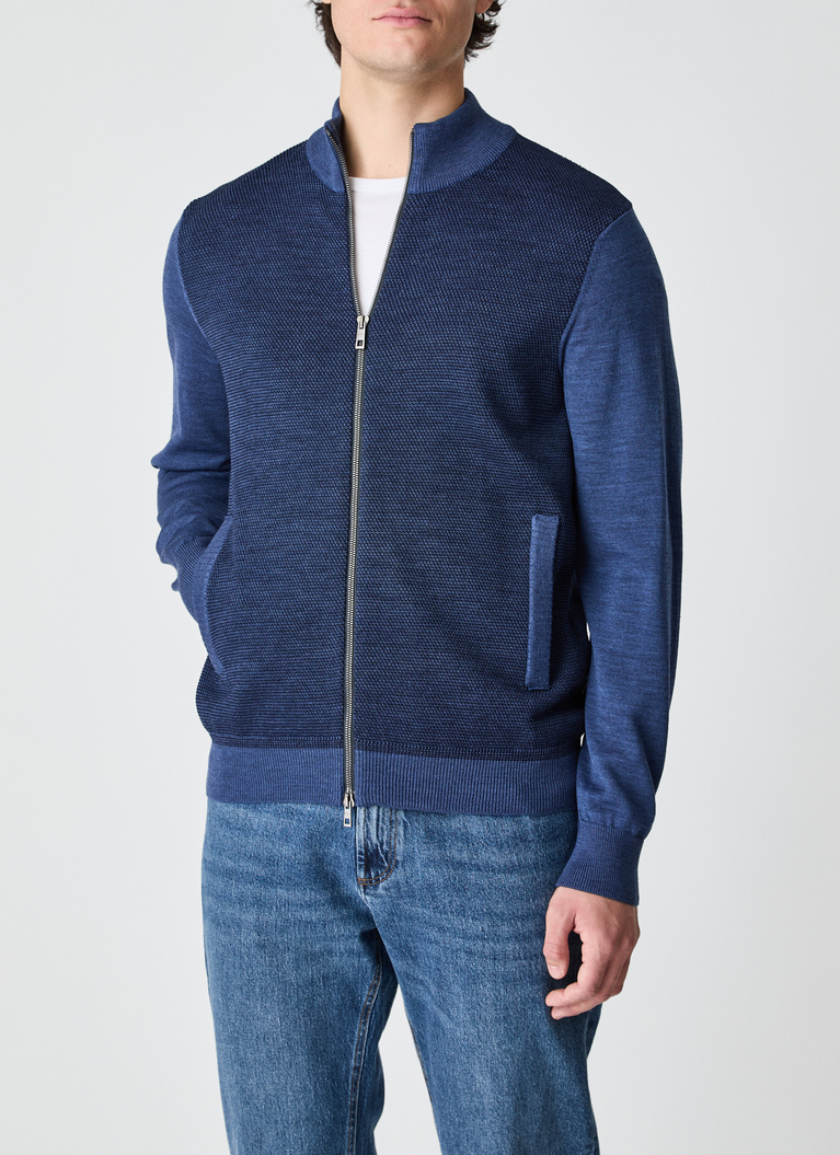 StrickjackeDeep Sea Frontansicht