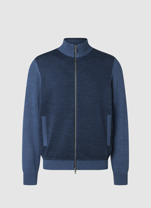 Strickjacke Zip 1/1 Arm width=
