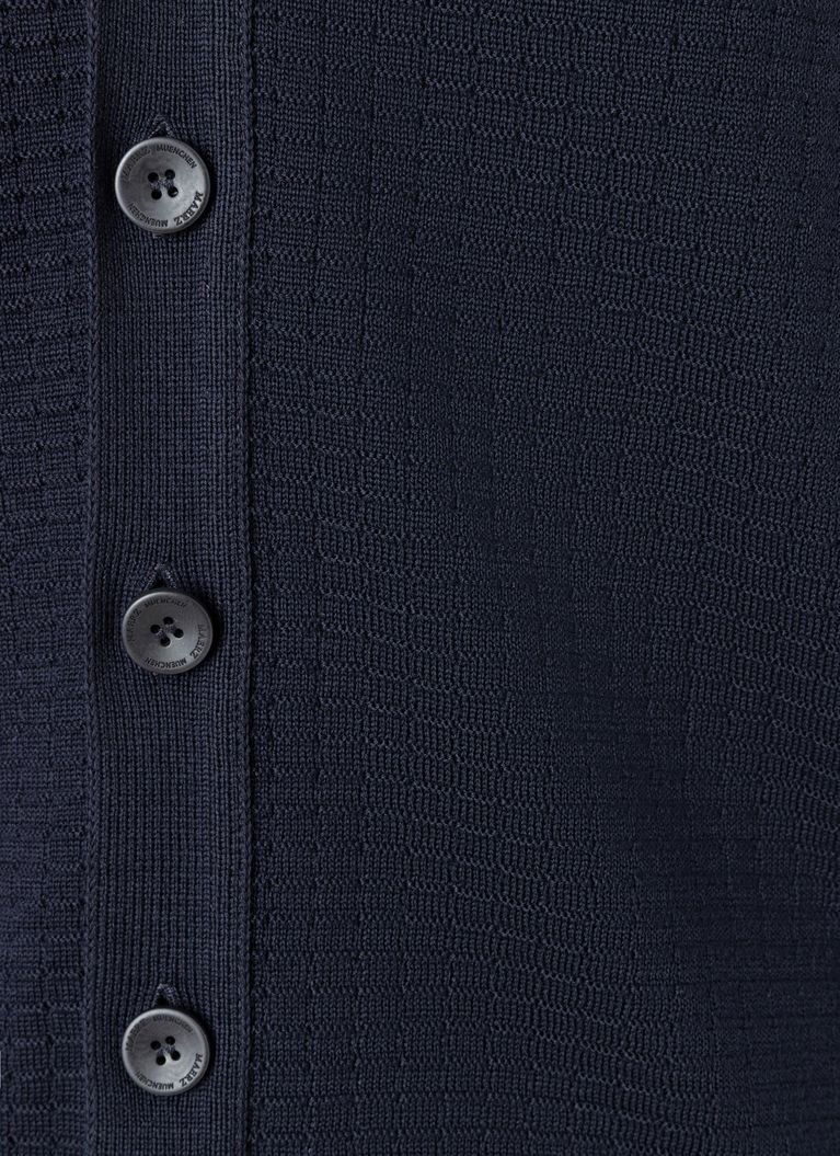 Weste, Navy Detailansicht 1