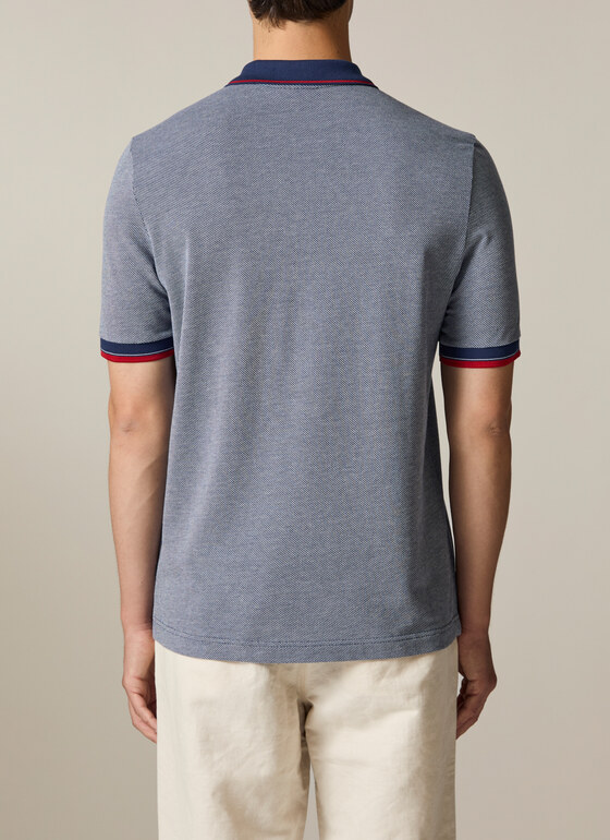 Poloshirt Deep Sea Frontansicht