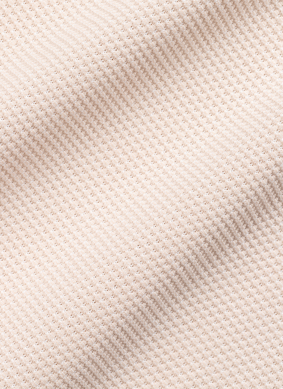 Poloshirt Light Almond Frontansicht