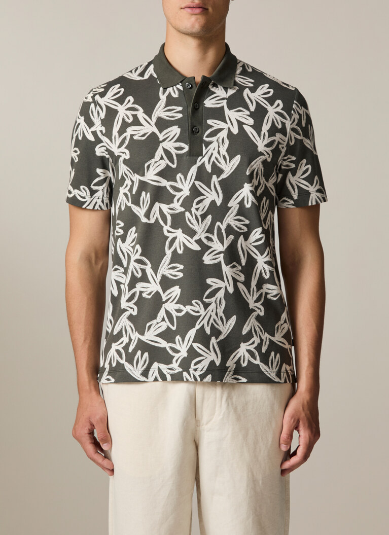 Shirt Polohemd, Grape Leaf Detailansicht 1