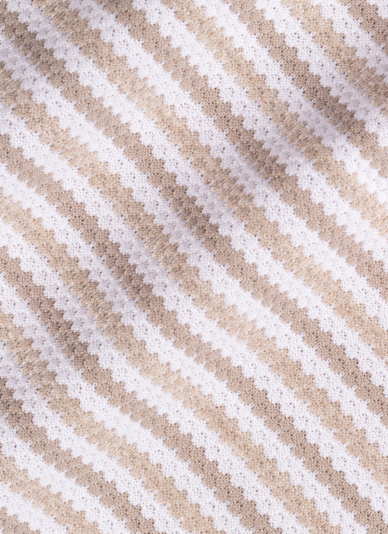 Poloshirt Light Almond Frontansicht