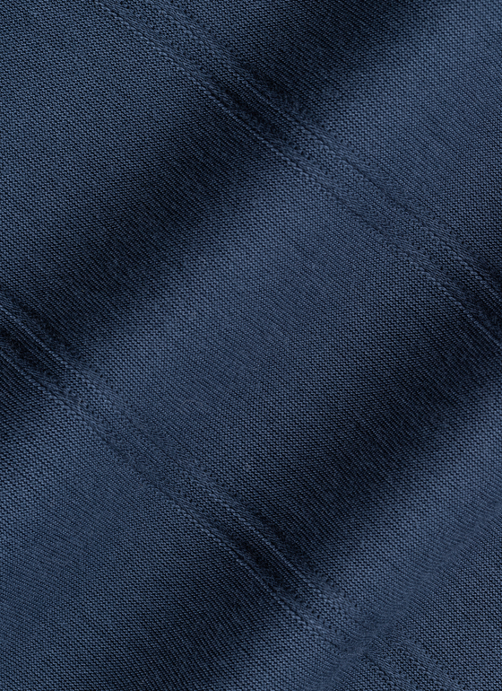 Poloshirt Dawn Blue Frontansicht