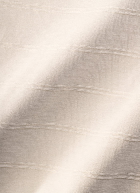 Poloshirt Off White Frontansicht