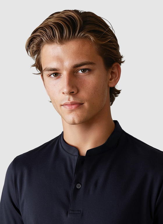 Henley Navy Frontansicht