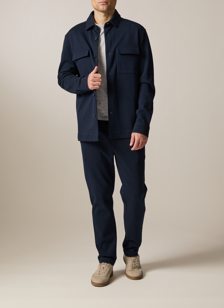 Jacke Wirk, Navy Detailansicht 2