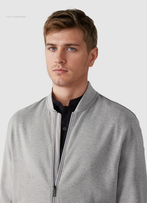 Jacke Wirk Clear Silver Frontansicht