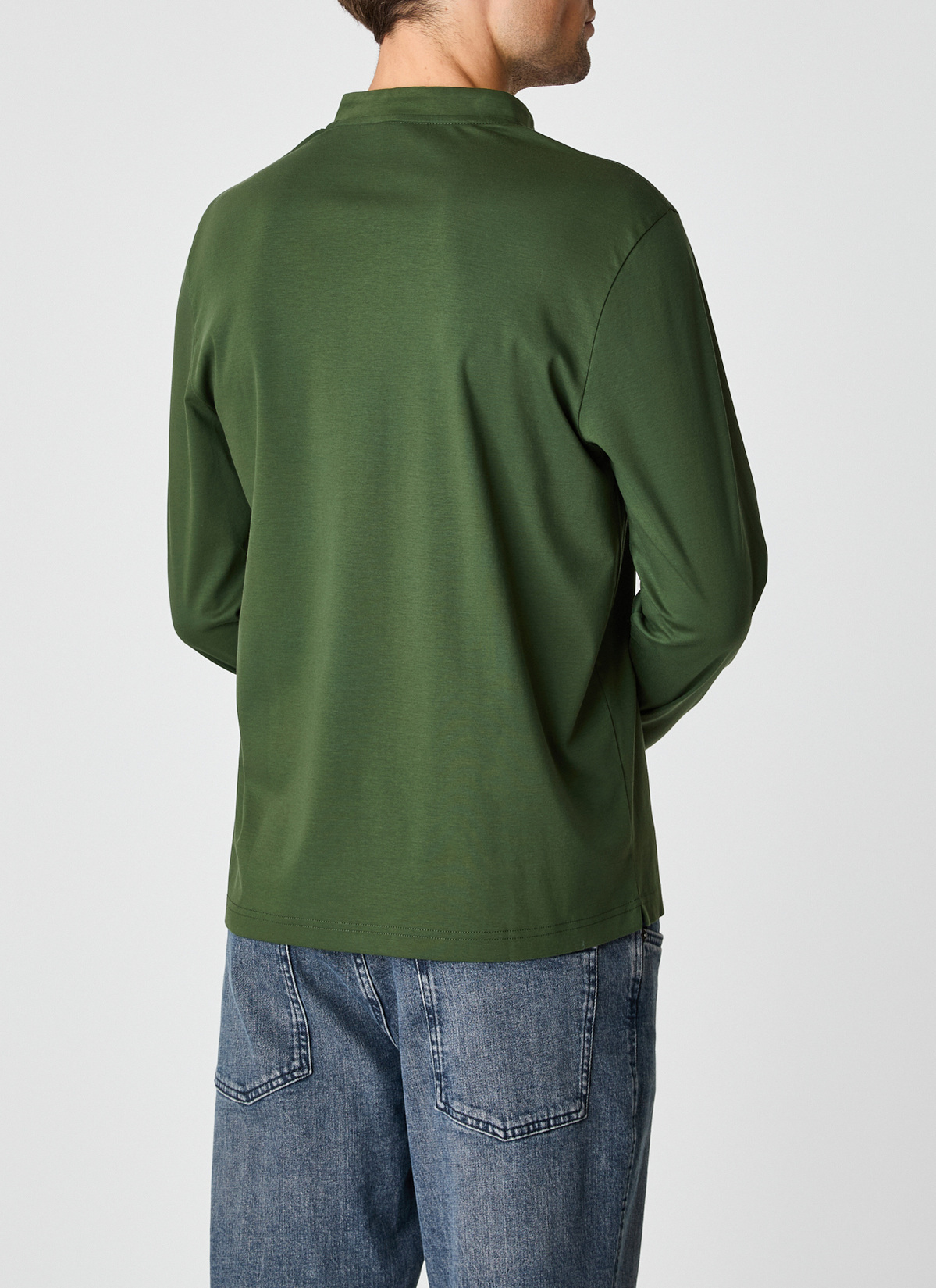 Longsleeve 1/1 Arm, Moos Garden Rückansicht