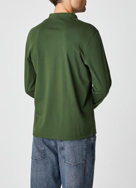 Longsleeve 1/1 Arm Moos Garden Frontansicht