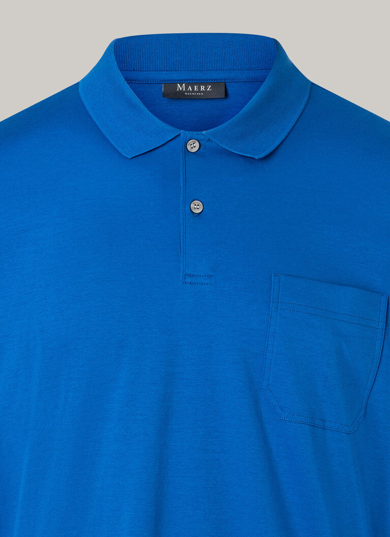 Poloshirt, Blue Feather Detailansicht 1