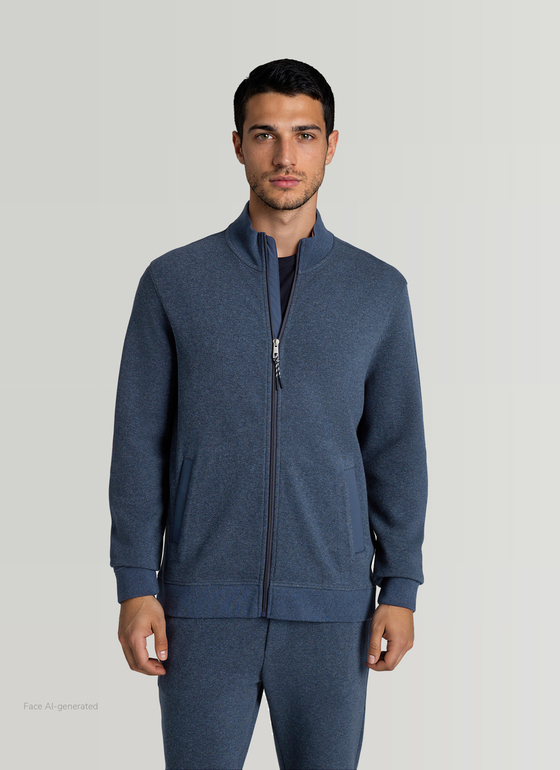 Jacke Wirk Nimes Blue Frontansicht