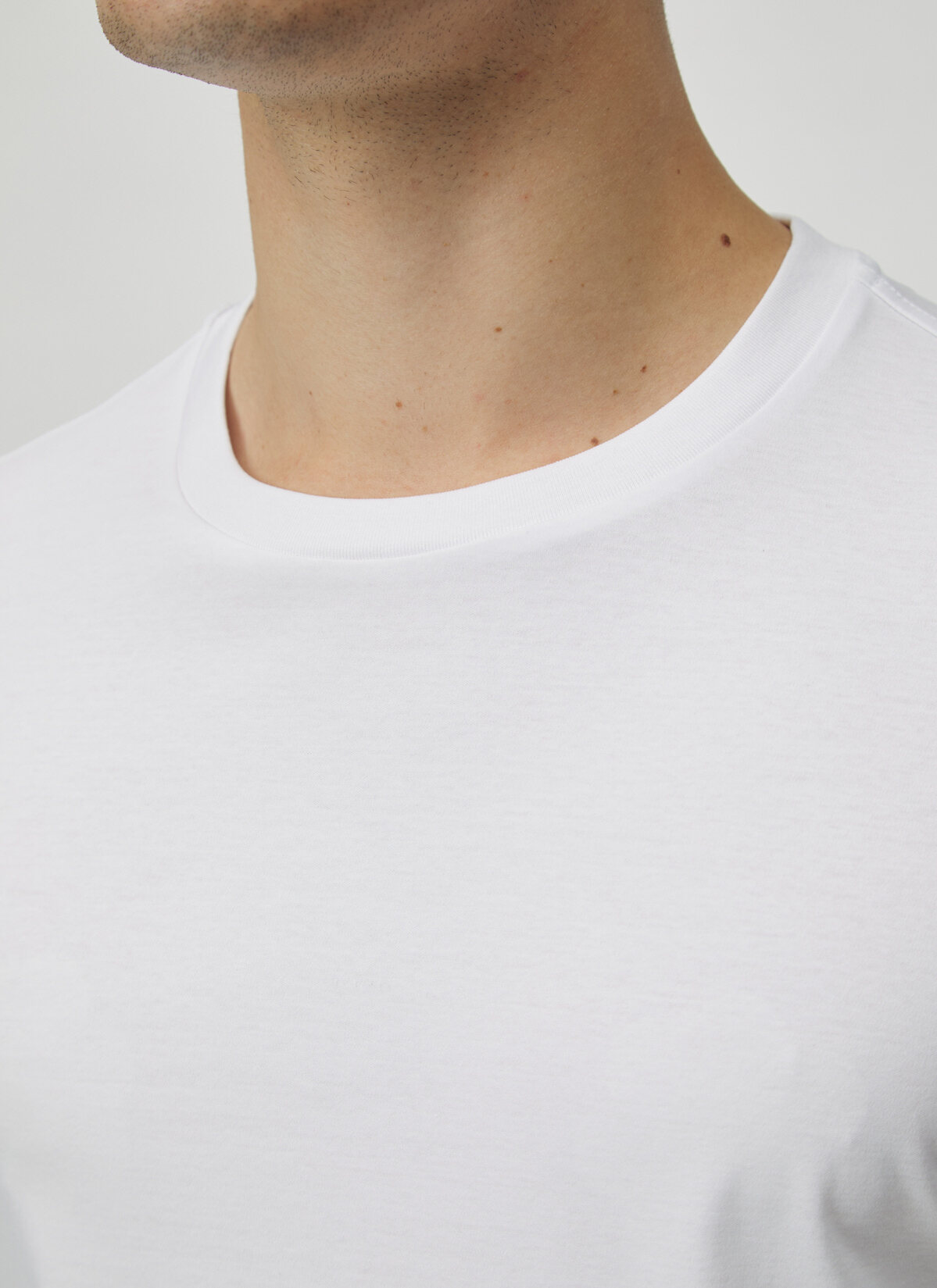 Longsleeve 1/1 Arm, Pure White Detailansicht 2