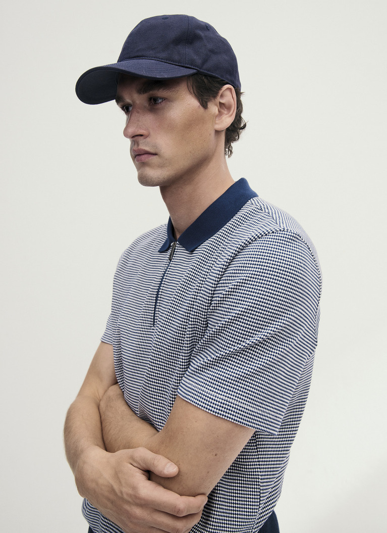 PoloshirtDawn Blue Frontansicht