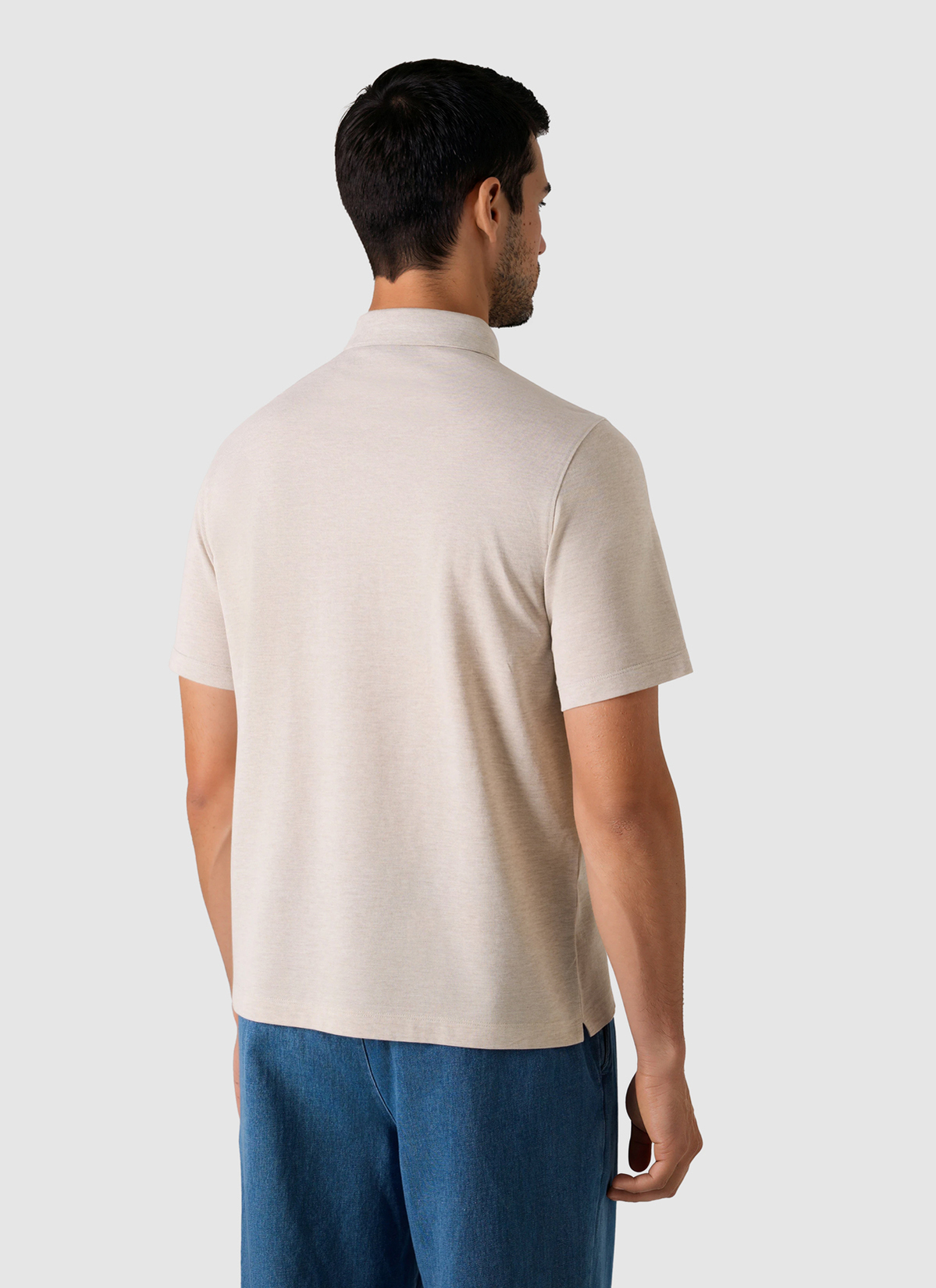 Poloshirt, Frappuccino Rückansicht