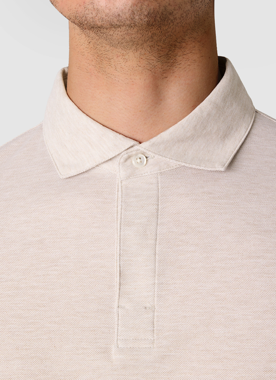 Poloshirt Frappuccino Frontansicht