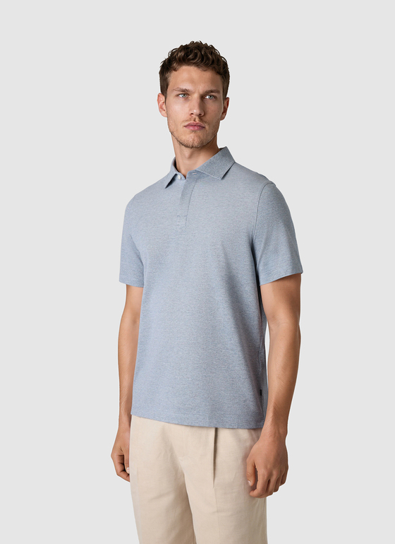 Poloshirt Deep Sea Frontansicht