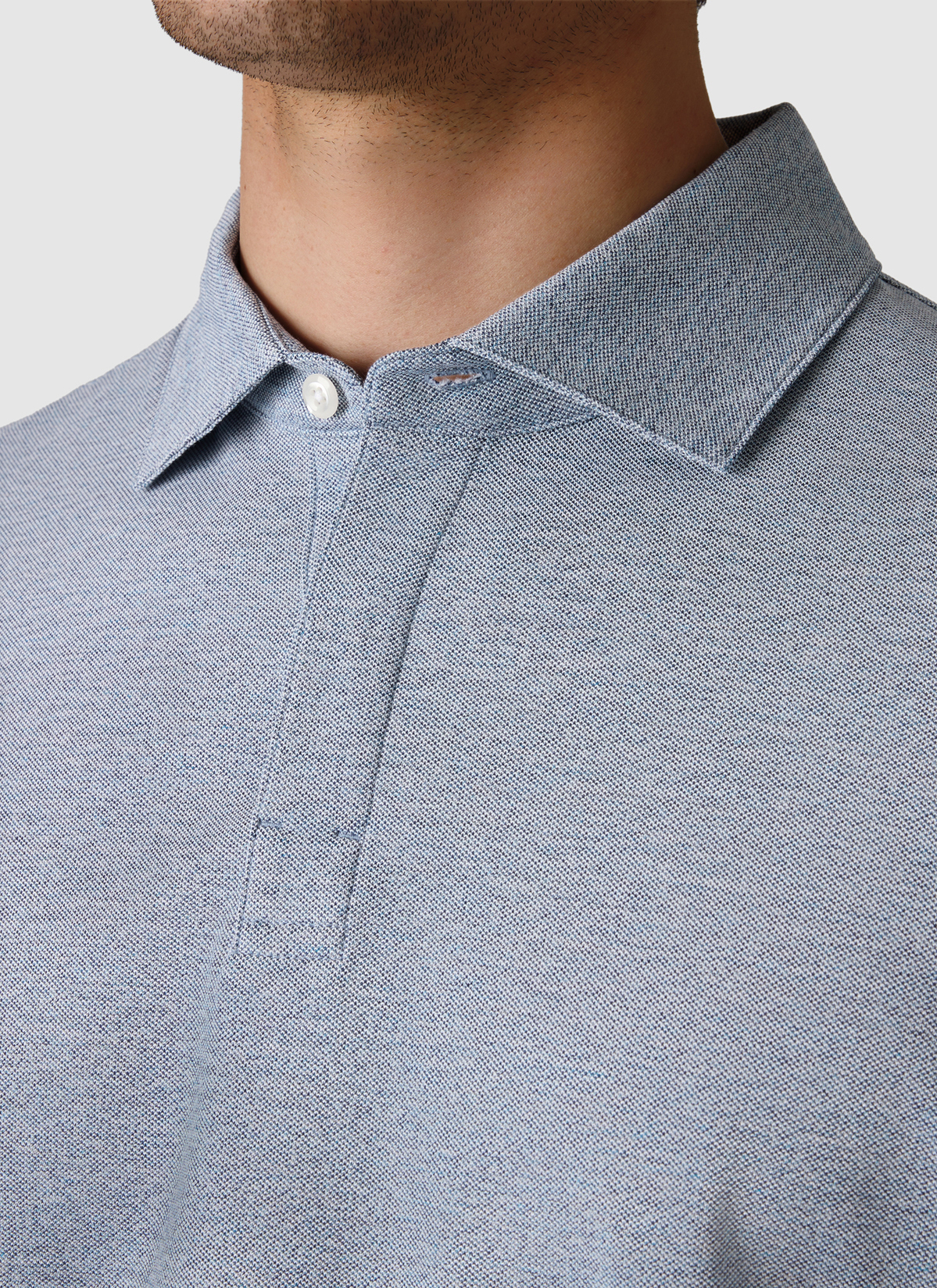 Poloshirt, Deep Sea Detailansicht 1