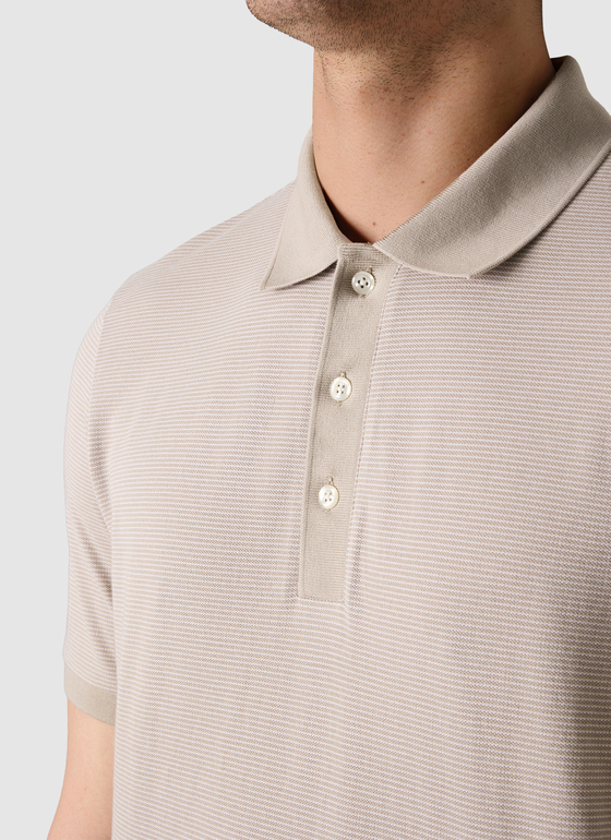 Poloshirt Frappuccino Frontansicht