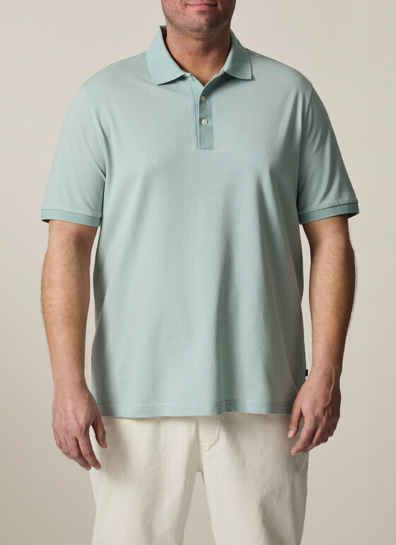 Poloshirt Iced Mint Frontansicht