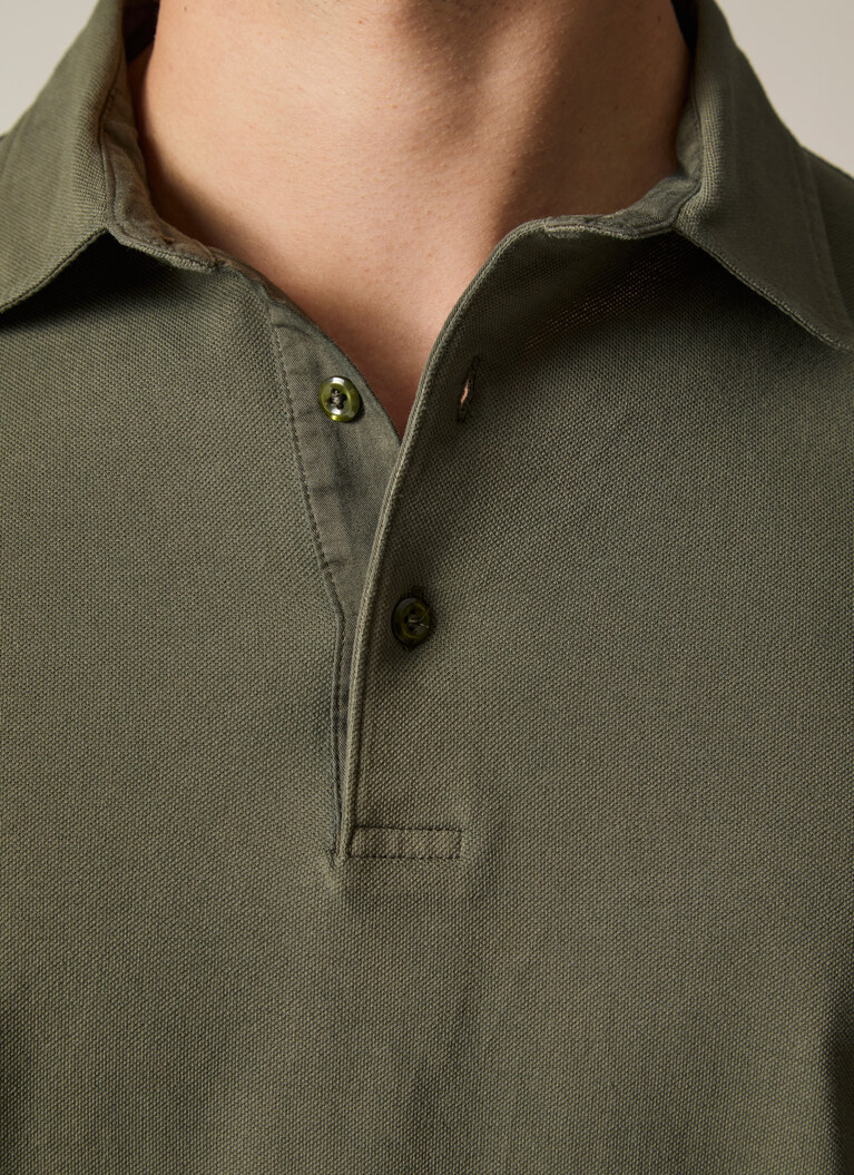 Poloshirt, Grape Leaf Detailansicht 1