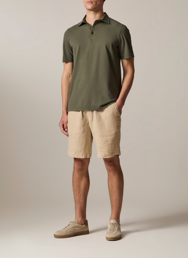 Poloshirt, Grape Leaf Detailansicht 2