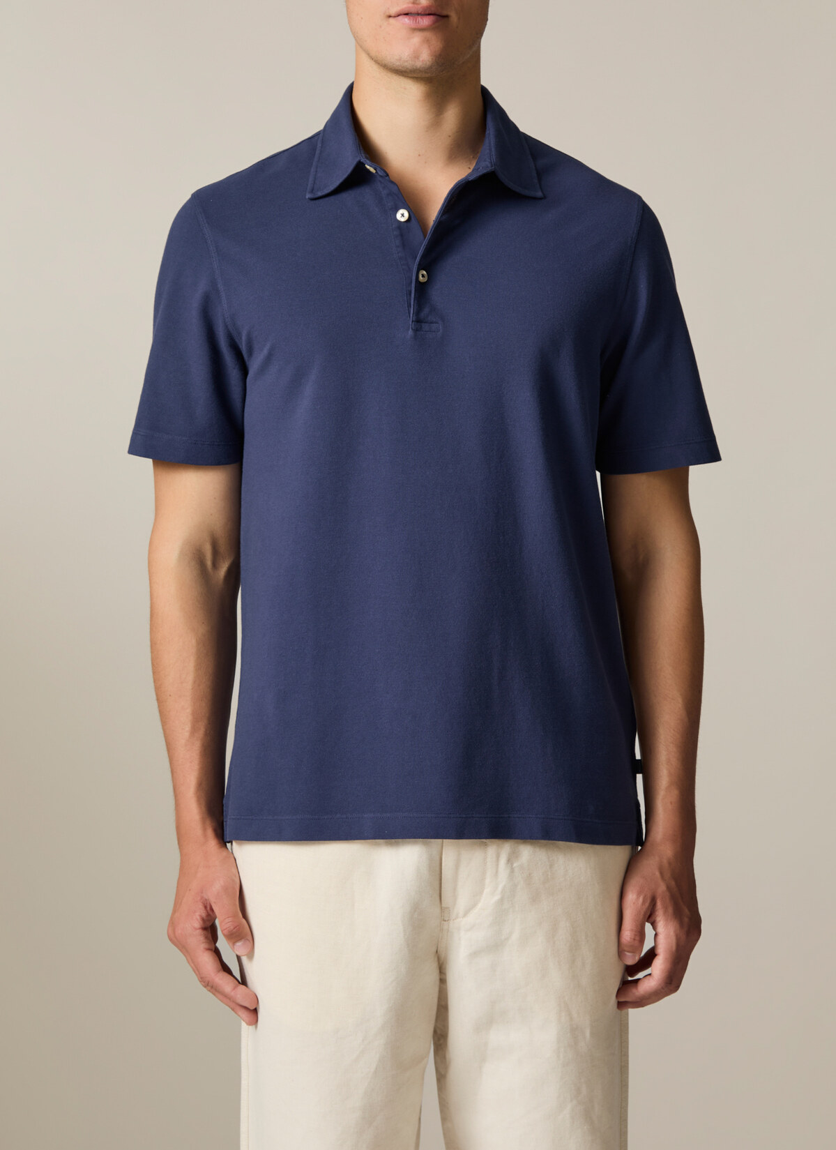 Poloshirt, Deep Sea Detailansicht 1