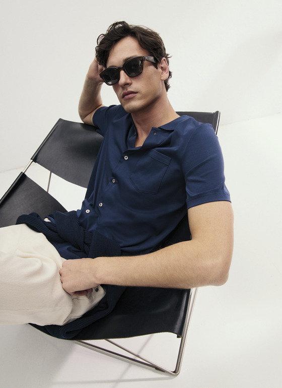 T-Shirt Dawn Blue Frontansicht