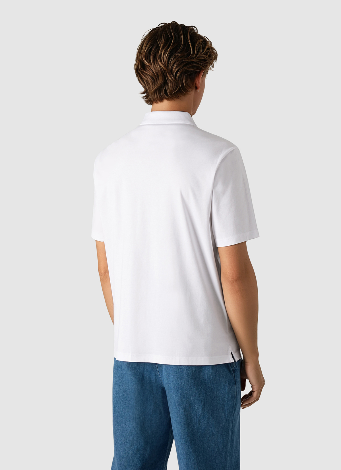 T-Shirt, Pure White Rückansicht