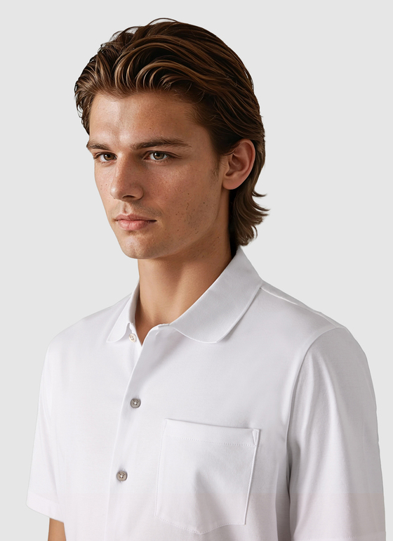 T-Shirt Pure White Frontansicht